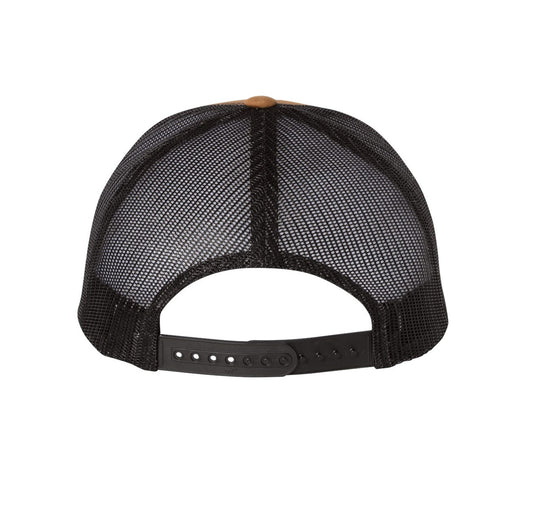 Three Nail Cross Mesh Snapback Hat
