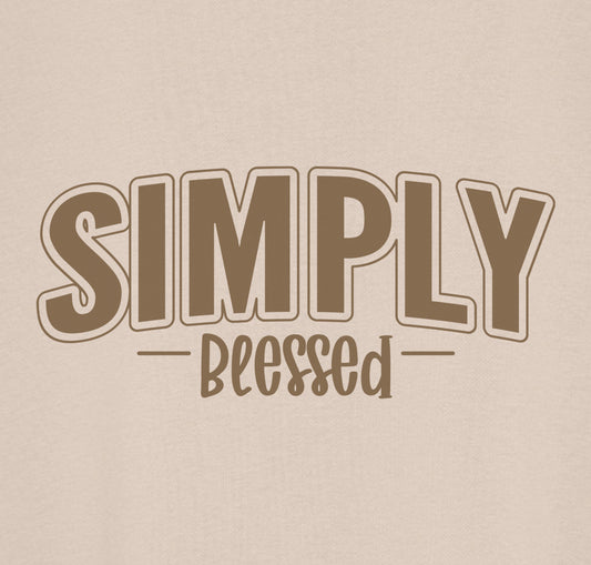 Simply Blessed Ladies Hoodie
