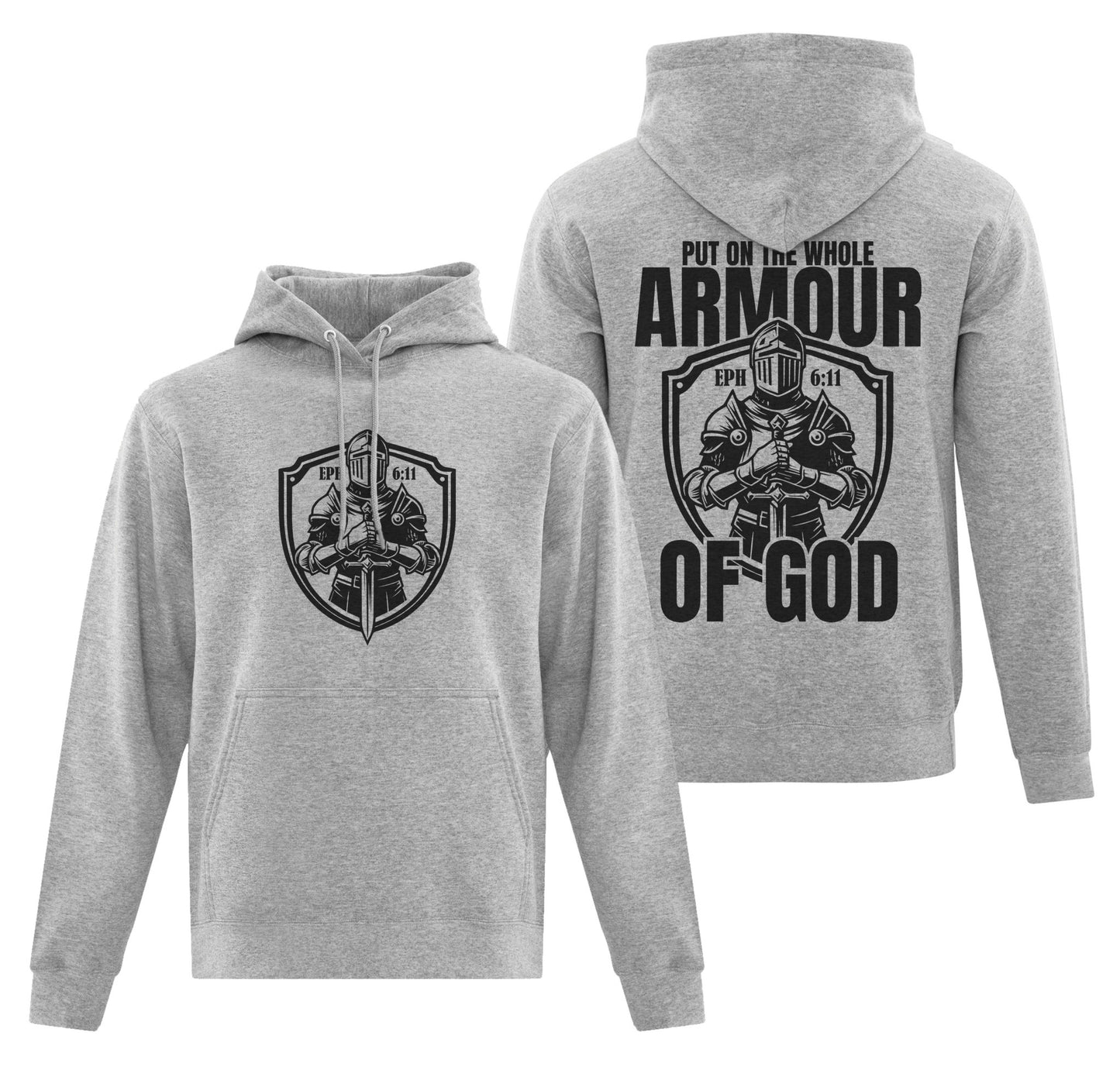 Put on the Whole Armour of God Pullover Hoodie