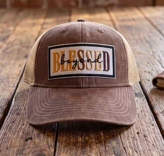 Beyond Blessed Mesh Snapback Hat