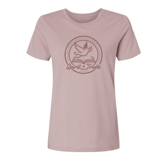 Spirit & Truth John 4:24 Ladies T-Shirt